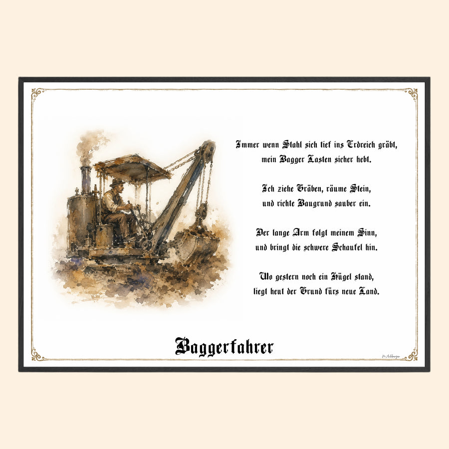 Baggerfahrer