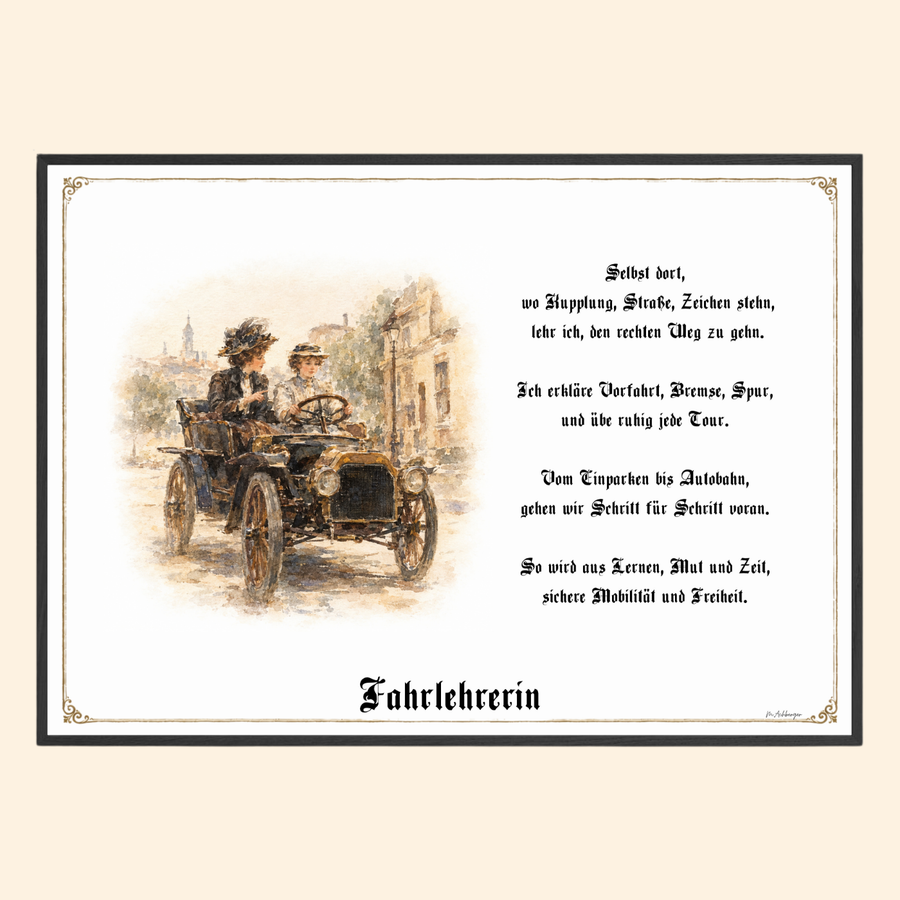 Fahrlehrerin