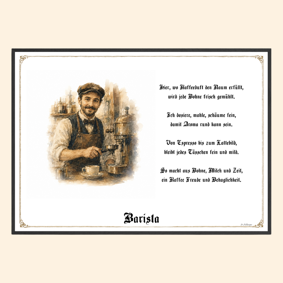 Barista - Mann