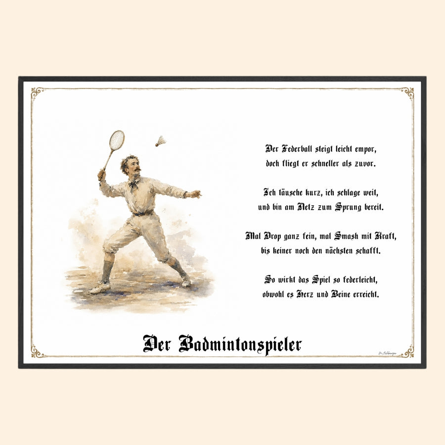 Badmintonspieler