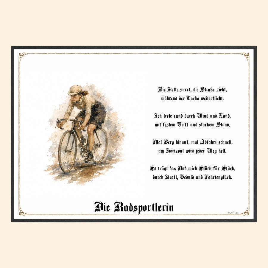 Radsportlerin