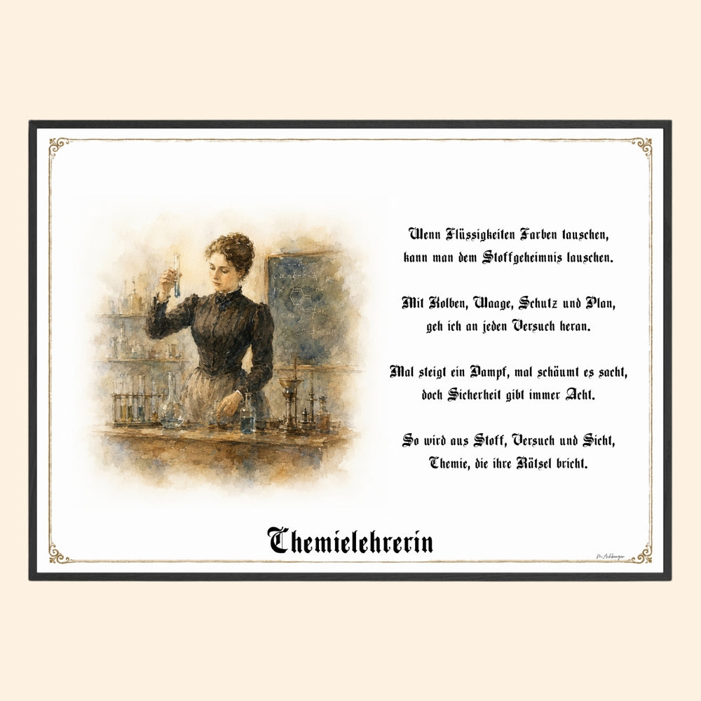 Chemielehrerin