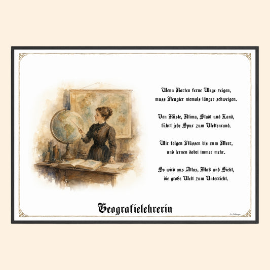 Geografielehrerin