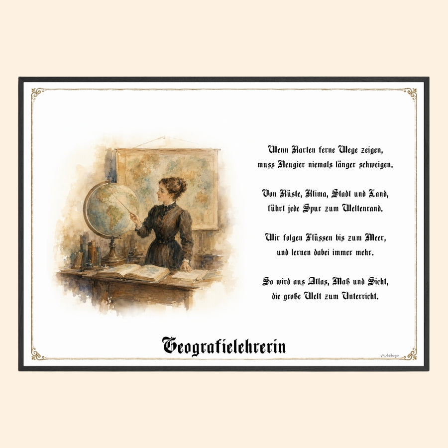 Geografielehrerin