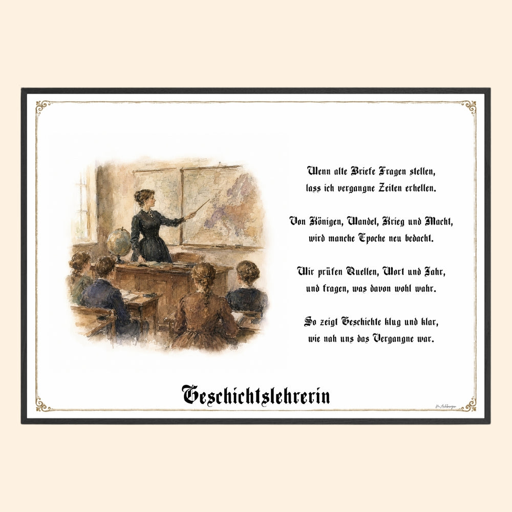 Geschichtslehrerin