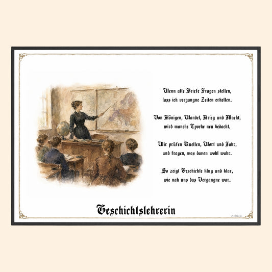 Geschichtslehrerin