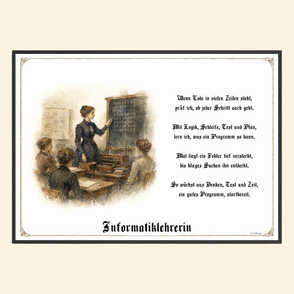 Informatiklehrerin