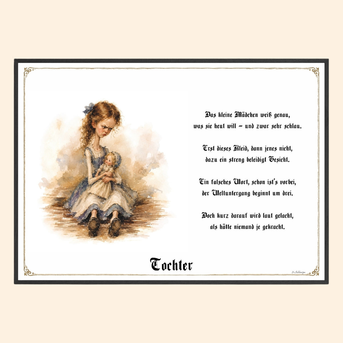 Tochter – Griesgram-Zunftbild