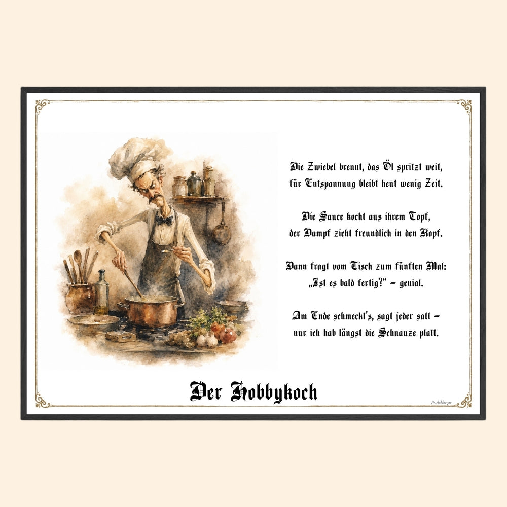 Der Hobbykoch – Griesgram-Zunftbild