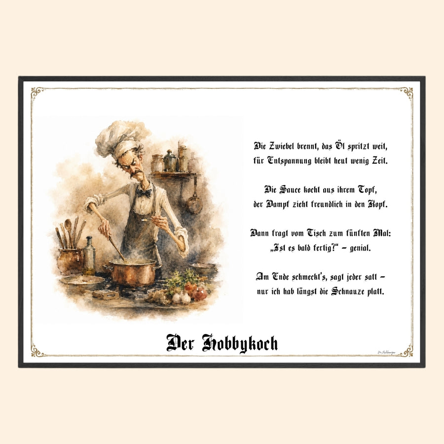 Der Hobbykoch – Griesgram-Zunftbild