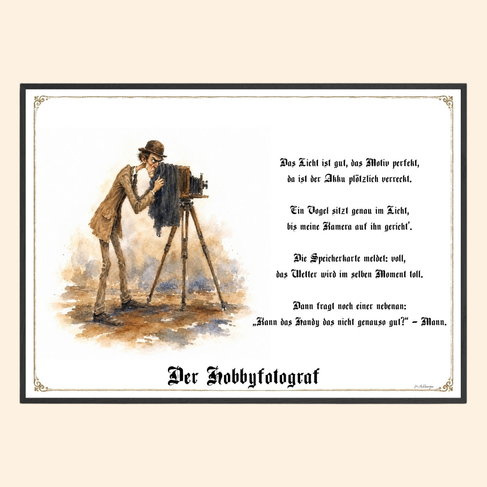 Der Hobbyfotograf – Griesgram-Zunftbild