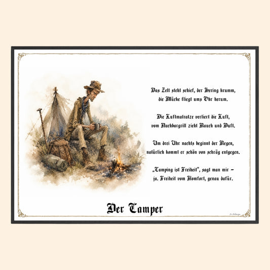 Der Camper – Griesgram-Zunftbild