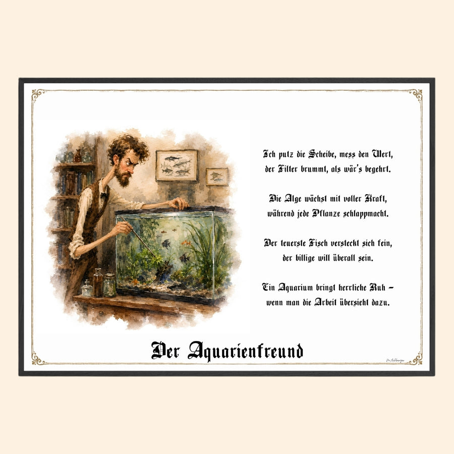 Der Aquarienfreund – Griesgram-Zunftbild