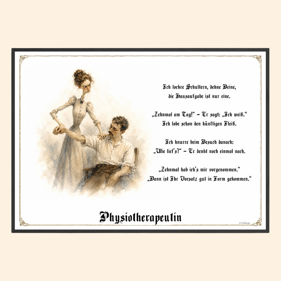 Die Physiotherapeutin – Griesgram-Zunftbild