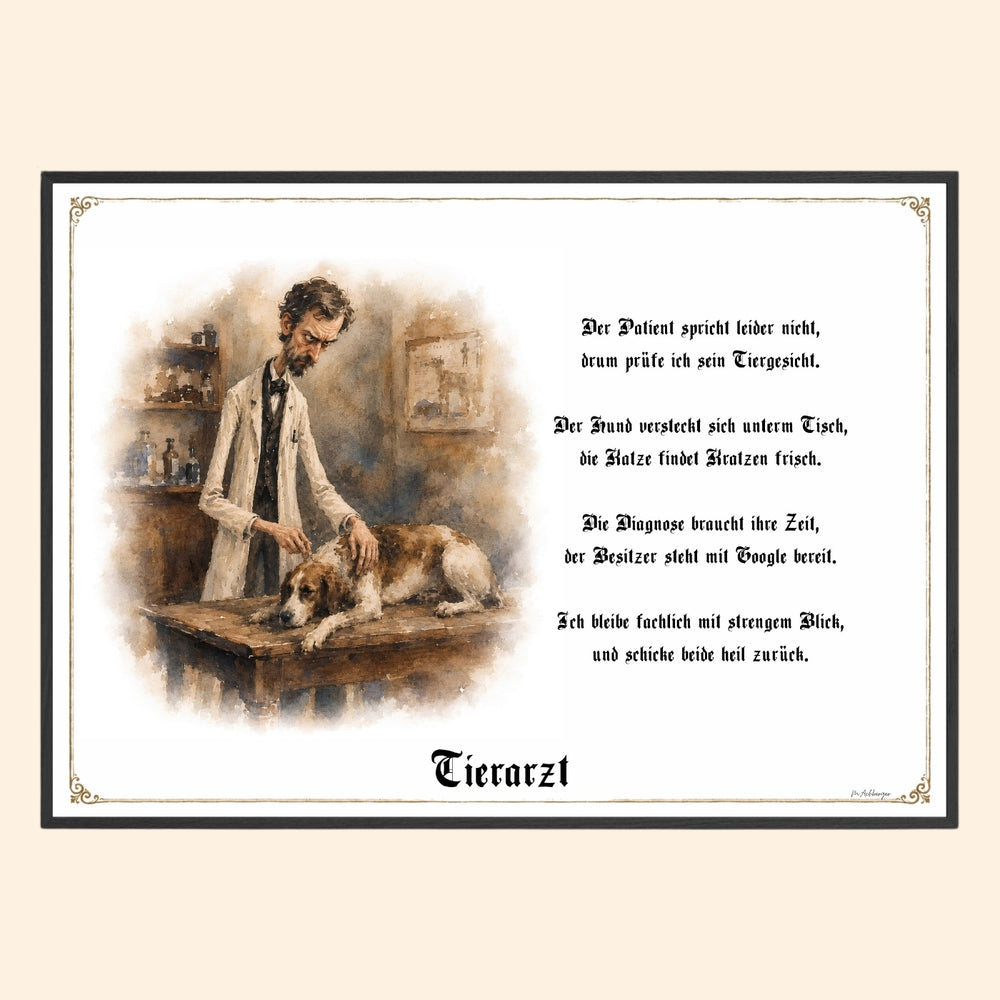 Der Tierarzt – Griesgram-Zunftbild
