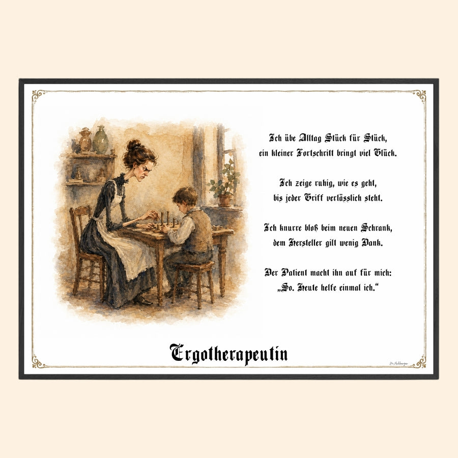 Die Ergotherapeutin – Griesgram-Zunftbild