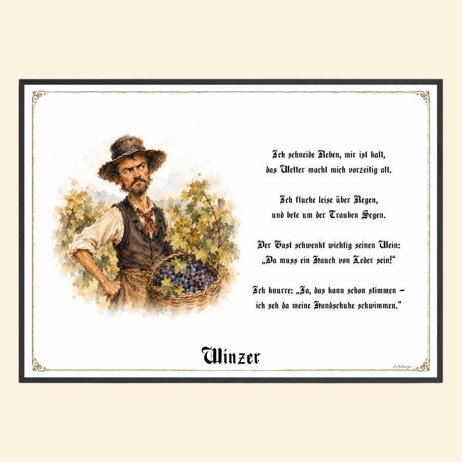 Der Winzer – Griesgram-Zunftbild