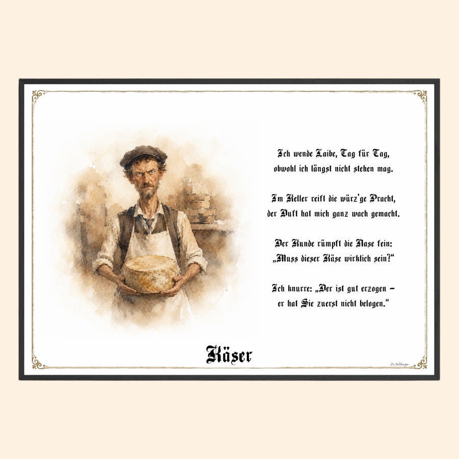 Der Käser – Griesgram-Zunftbild