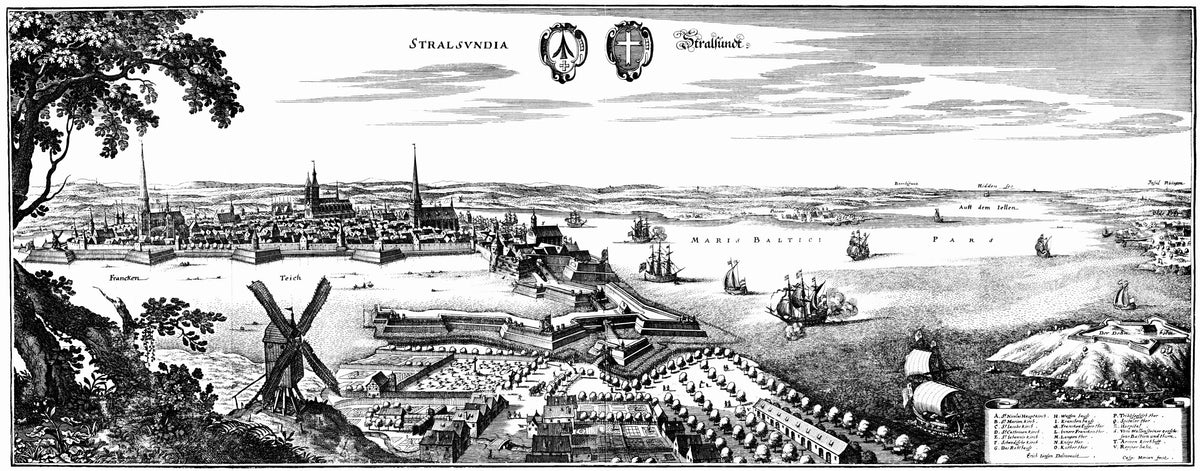Historische Ansicht Stralsund
