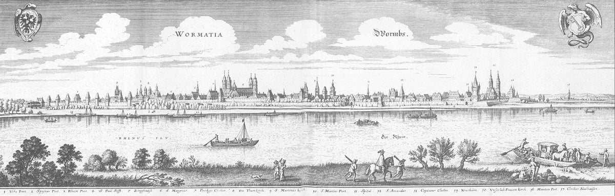 Historische Ansicht Worms