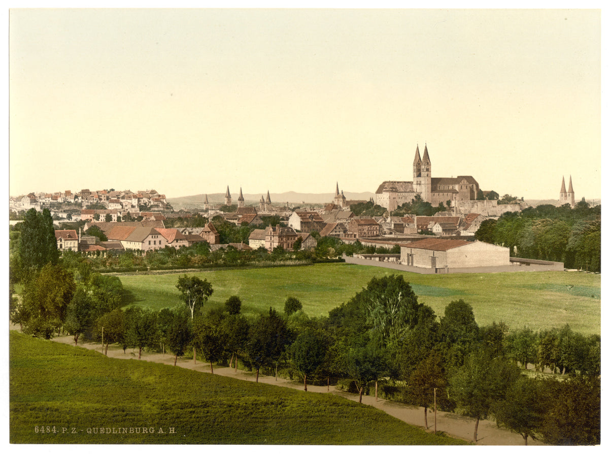 Historische Ansicht Quedlinburg