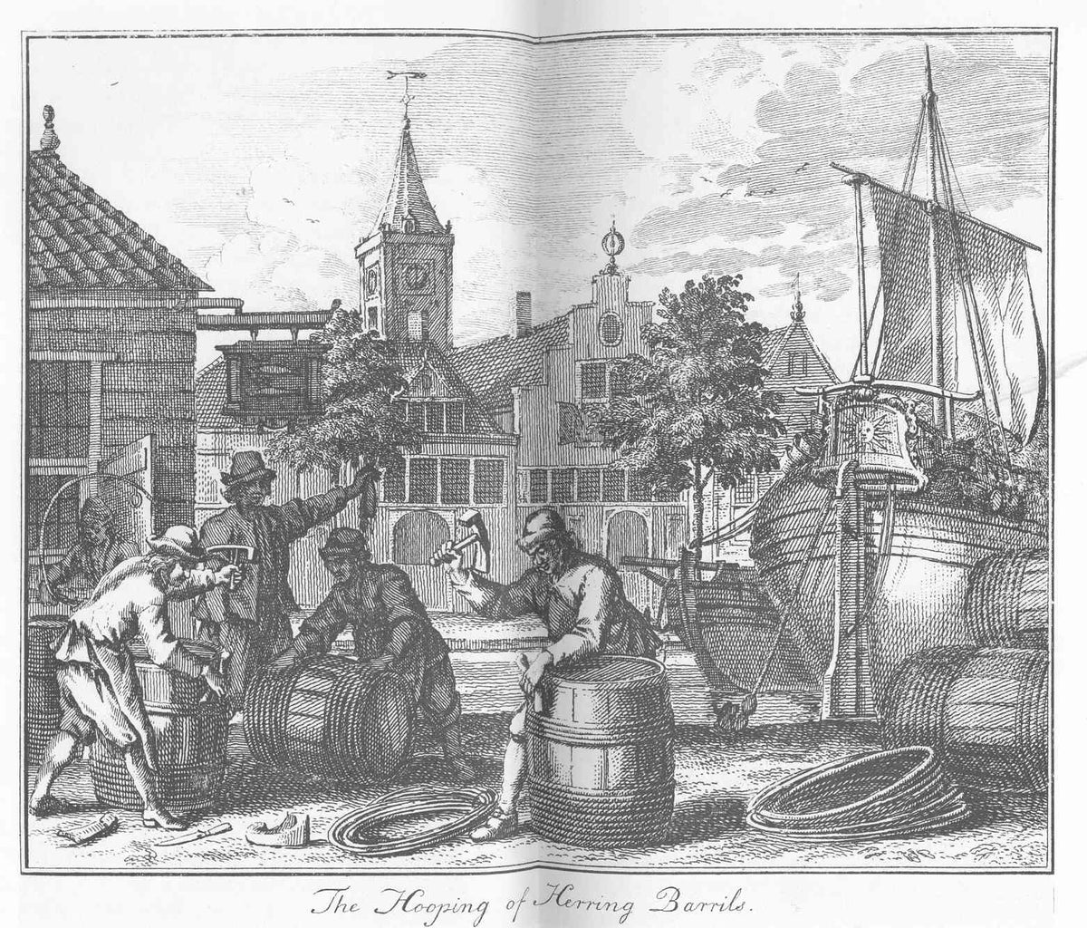 Historische Heringsfässer