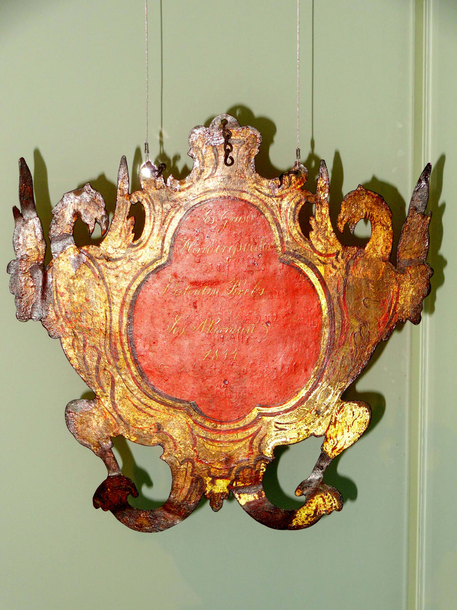 Zunftzeichen der Kupferschmiede, 18. Jahrhundert, Franziskanermuseum Villingen – historisches Originalobjekt