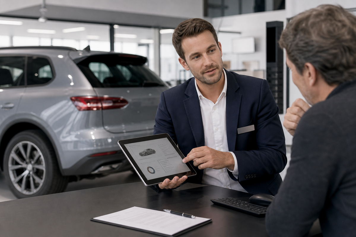 Berufsbezogenes Bild zu Automobilkaufmann
