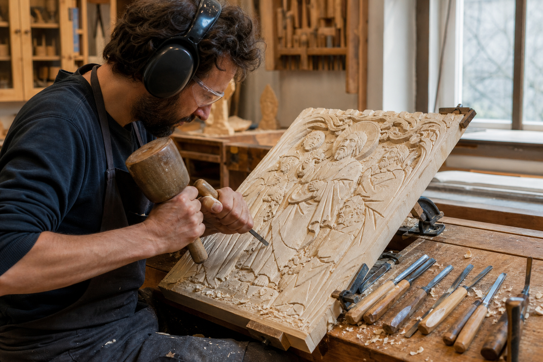 Geschichte des Bildschnitzerhandwerks – Holzbild und Ausbildung