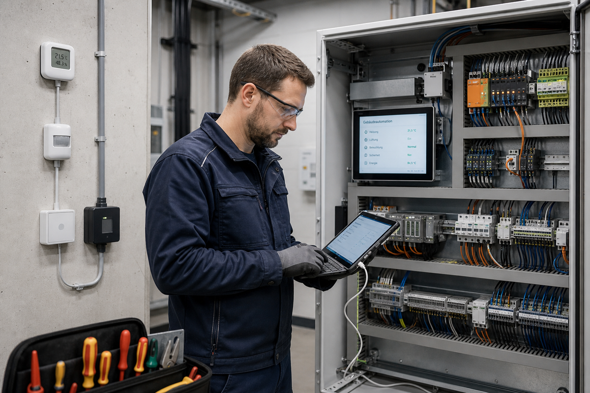 Berufsbezogenes Bild zu Gebäudesystemintegration