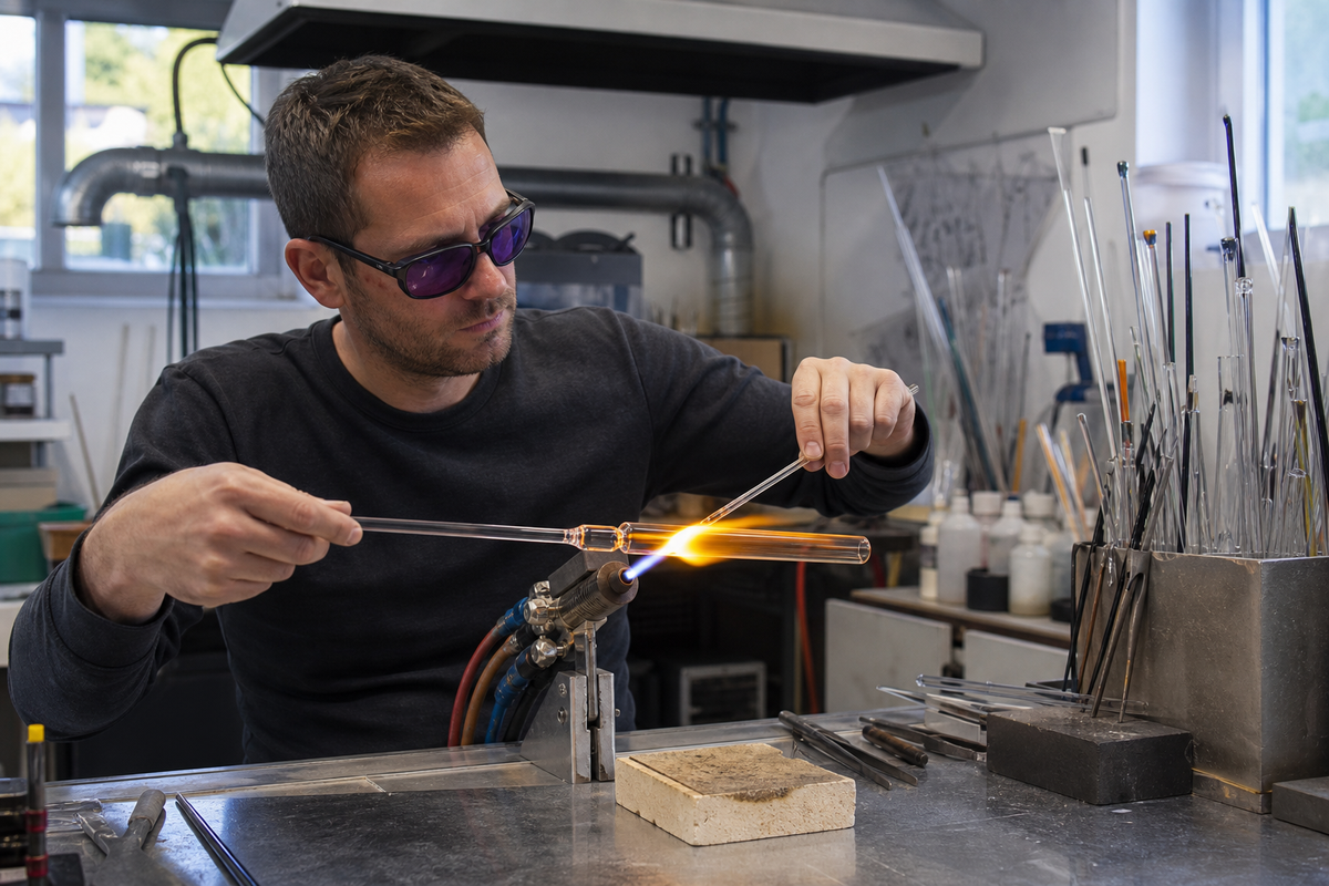 Berufsbezogenes Bild zu Glasbläser