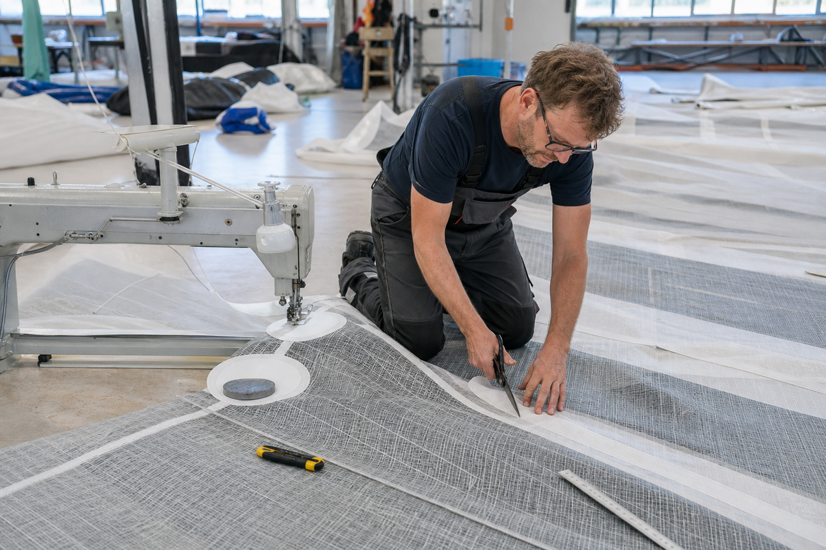 Berufsbezogenes Bild zu Segelmacherhandwerk