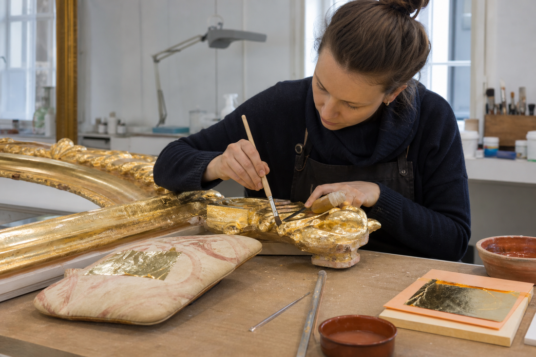 Geschichte des Vergolderhandwerks – Blattgold und Ausbildung