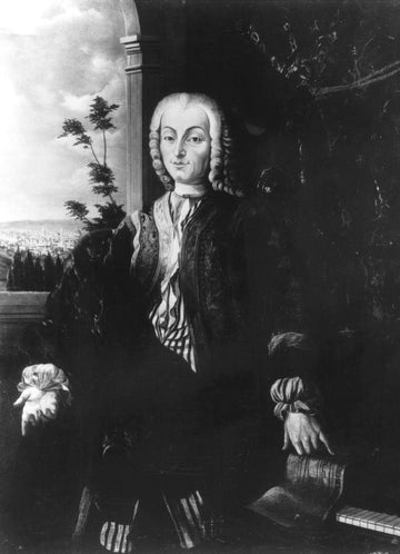 Überliefertes Porträt Cristoforis um 1726; das Original ging im Zweiten Weltkrieg verloren, erhalten ist eine Reproduktion.