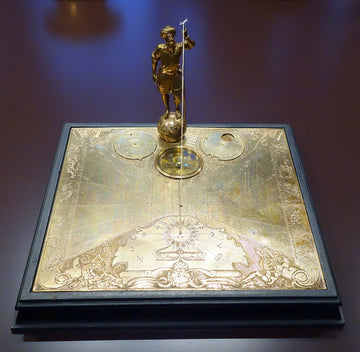 Horizontale Sonnenuhr von Christoph Schissler, Augsburg 1562 – erhaltenes Werkstück.