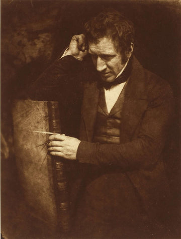 James Nasmyth um 1844, fotografiert von Hill und Adamson.