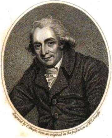 Jesse Ramsden in einem 1803 veröffentlichten Porträt.