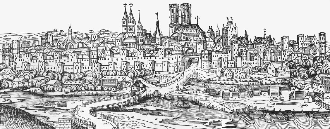 Historische Ansicht München